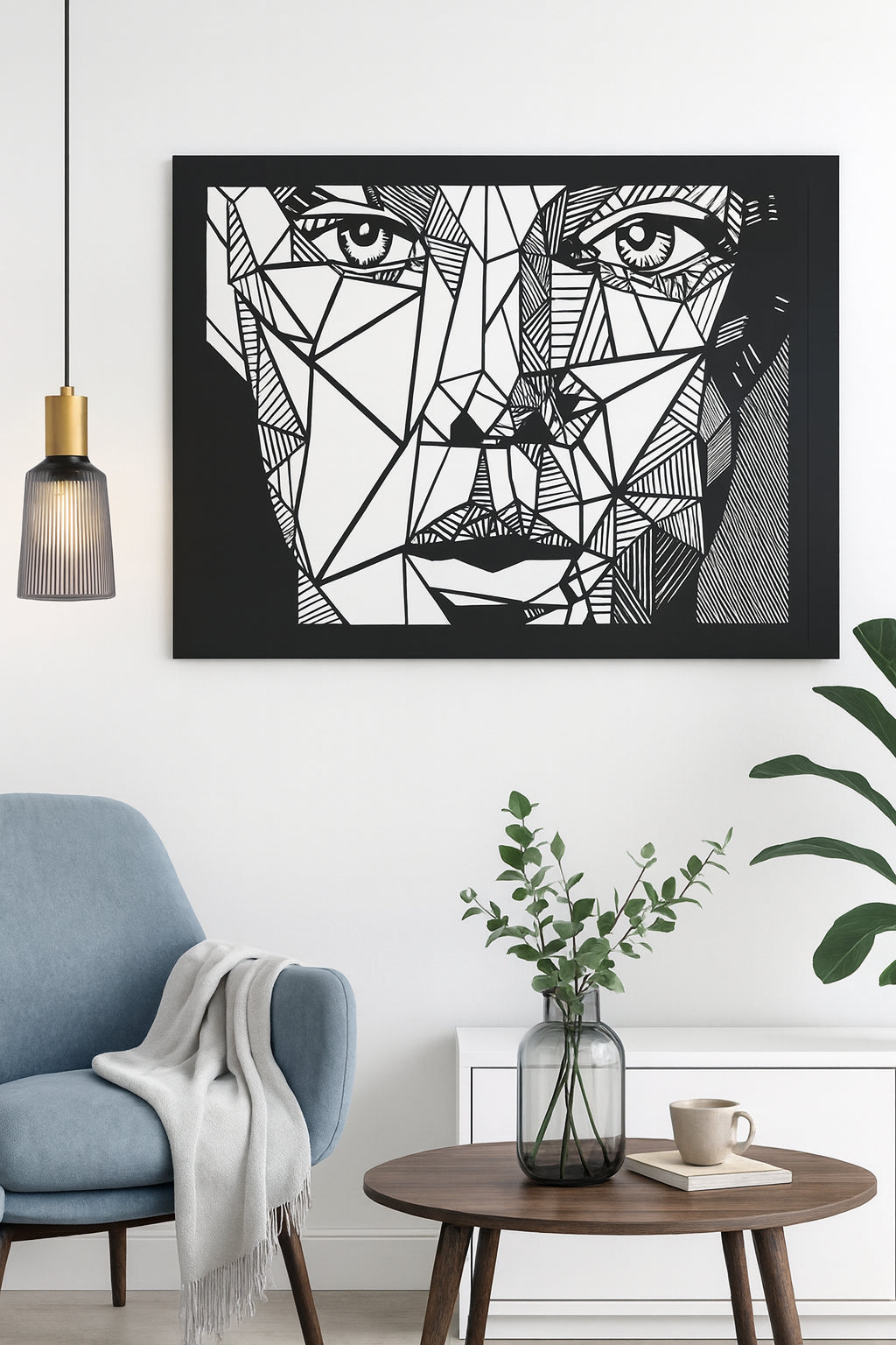 Décoration murale en métal - Enigma